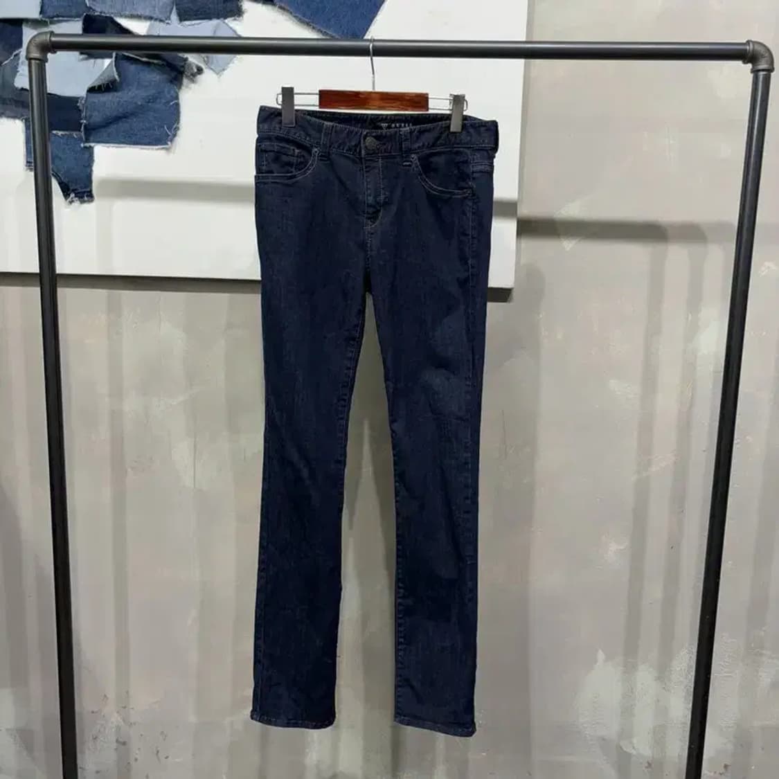 (30인치) 게스 여성 캐주얼 스트릿 스판 청바지 데님팬츠 상품이미지1