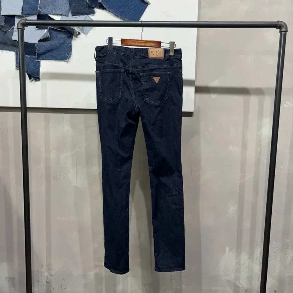 (30인치) 게스 여성 캐주얼 스트릿 스판 청바지 데님팬츠 상품이미지3