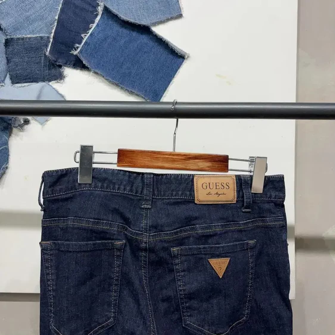 (30인치) 게스 여성 캐주얼 스트릿 스판 청바지 데님팬츠 상품이미지4