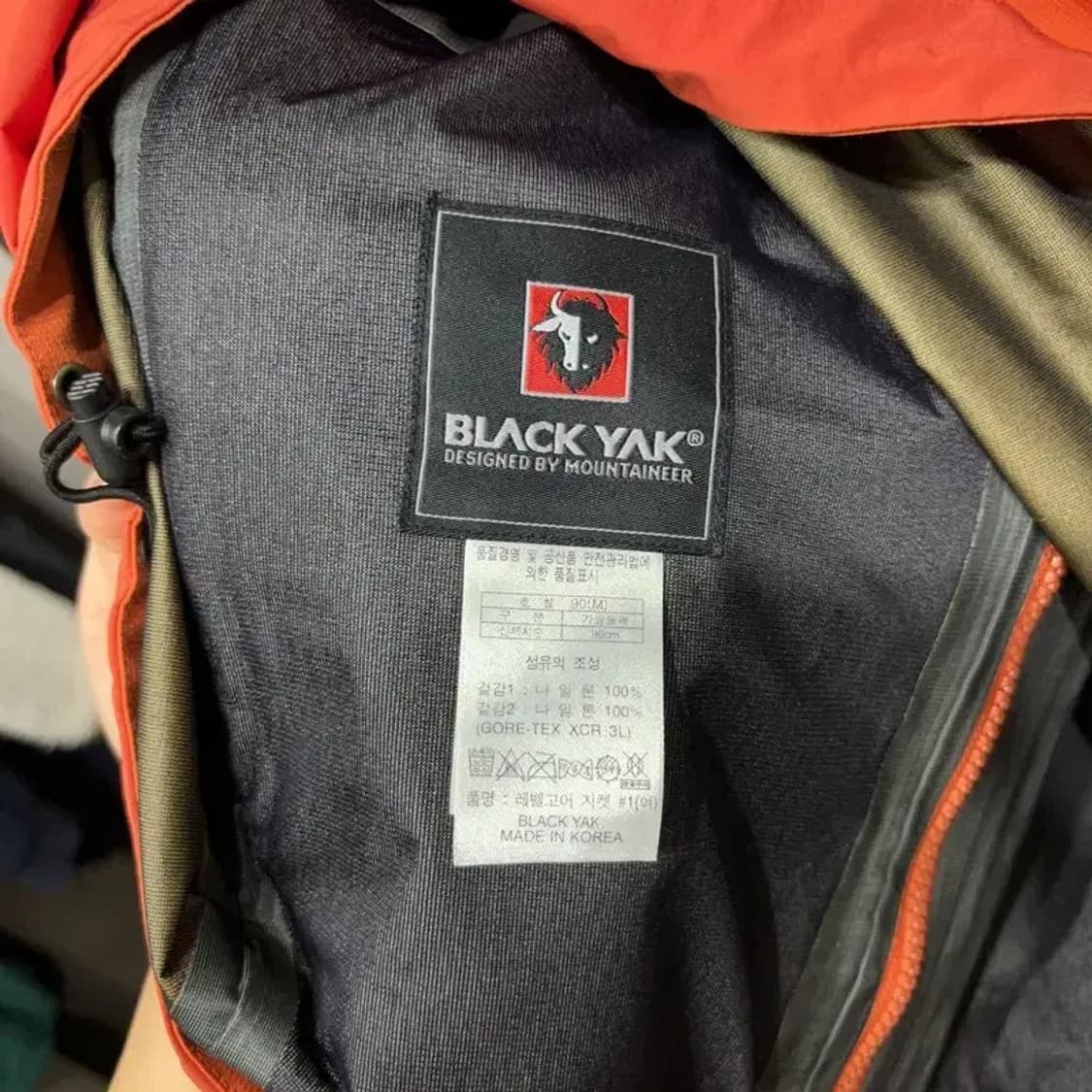 (90) 블랙야크 여성 등산 아웃도어 고어텍스 바람막이 자켓 상품이미지5