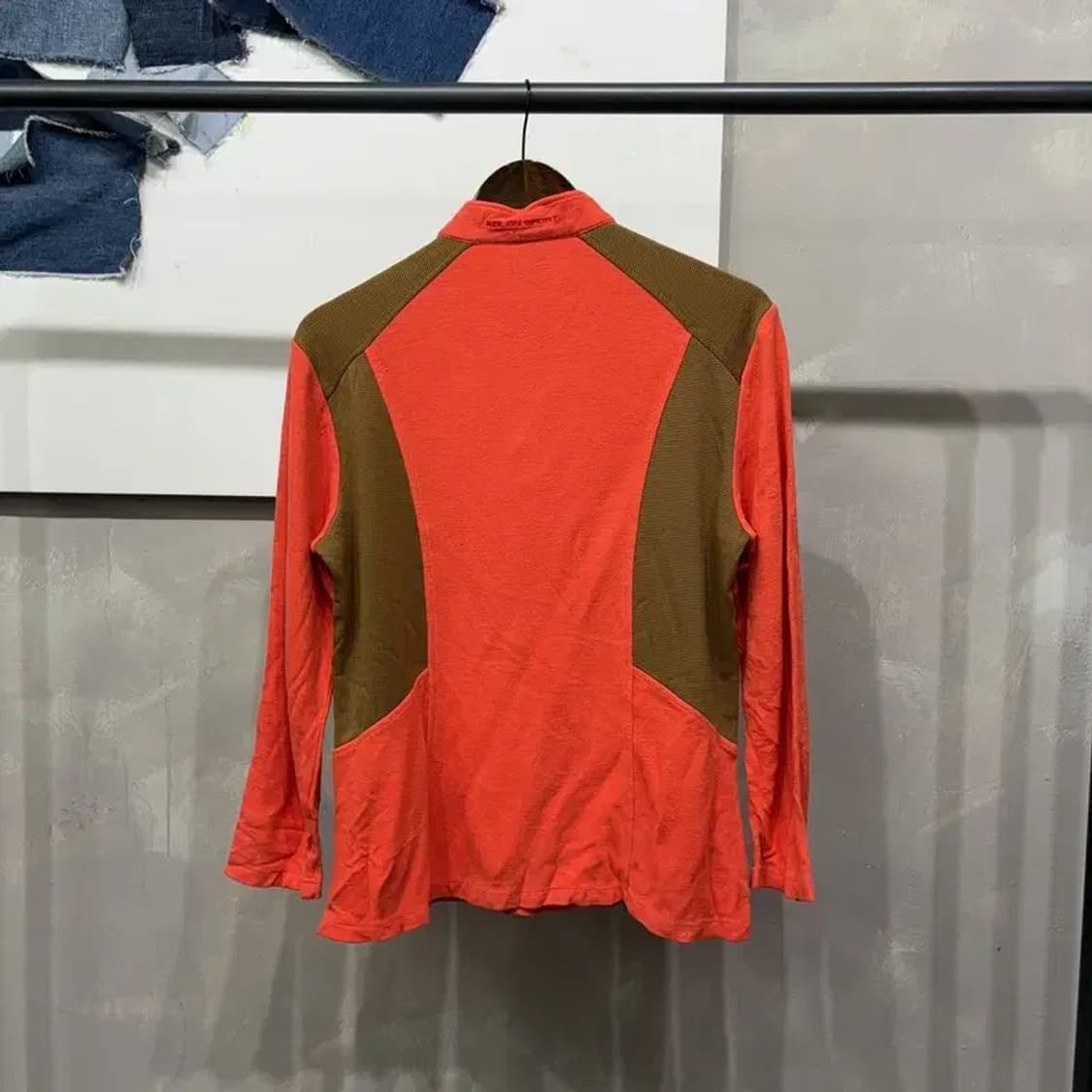 (100) 코오롱스포츠 여성 등산 반집업 긴팔 티 상품이미지3