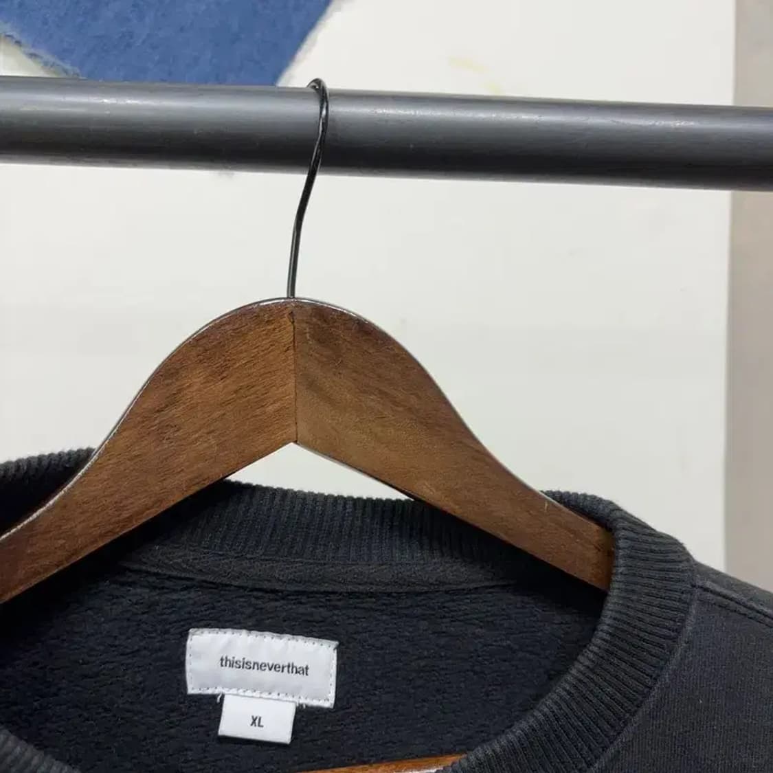 (105) 디스이즈네버댓 디네댓 기모 프린팅 맨투맨 긴팔티 상품이미지2