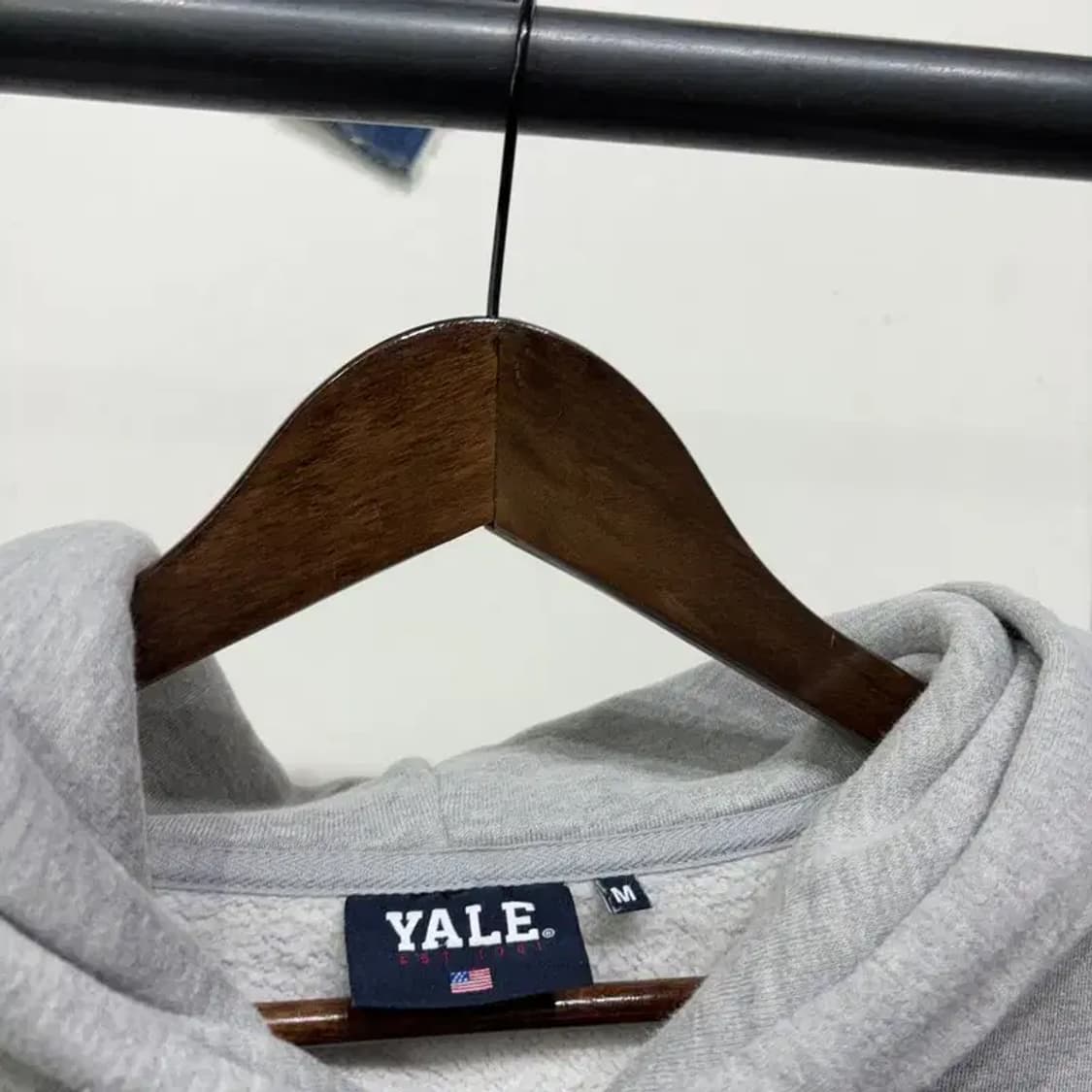 (100) 예일 캐주얼 스트릿 기모 자수 후드티 상품이미지2