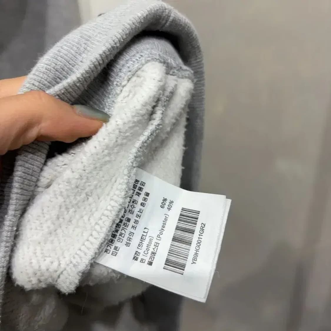 (100) 예일 캐주얼 스트릿 기모 자수 후드티 상품이미지5