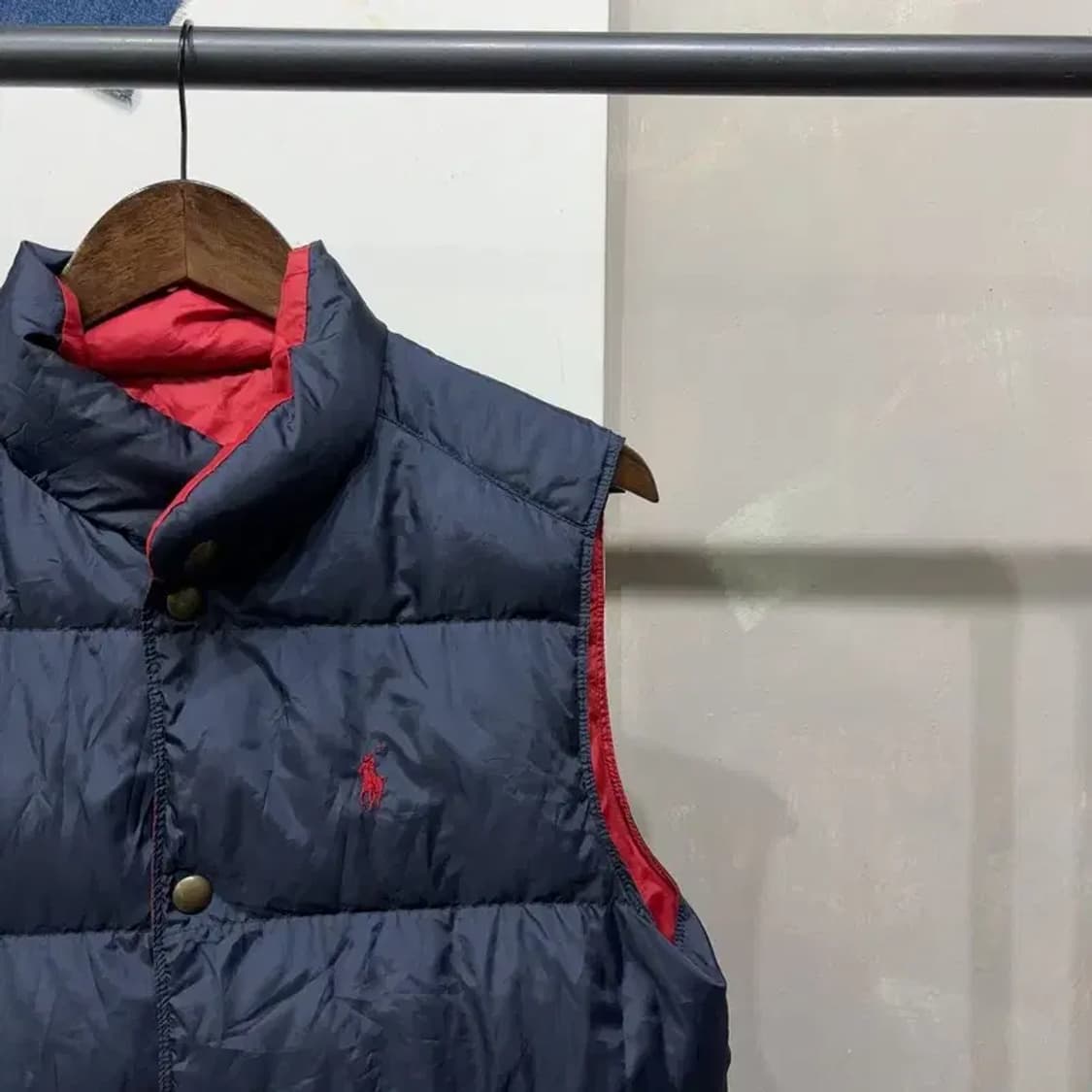 (100) 폴로 랄프로렌 리버시블 양면 다운 패딩조끼 상품이미지2