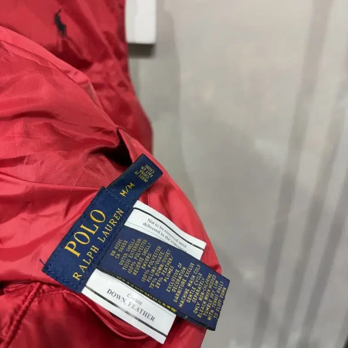 (100) 폴로 랄프로렌 리버시블 양면 다운 패딩조끼 상품이미지8