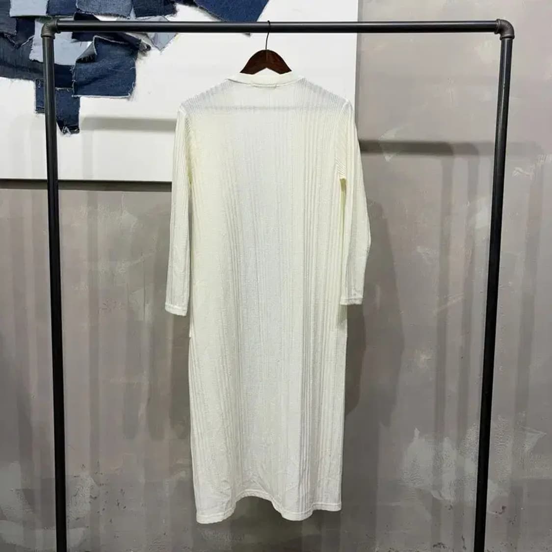 (FREE) 랩 LAP 여성 롱 니트 가디건 상품이미지4