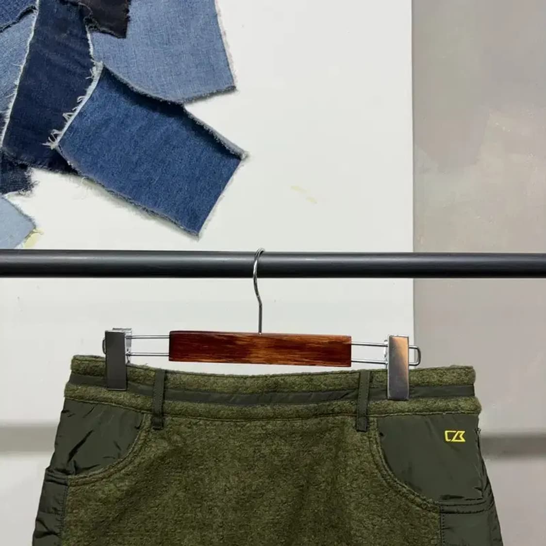 (30인치) 커터앤벅 여성 골프 패딩 미니스커트 치마 상품이미지2