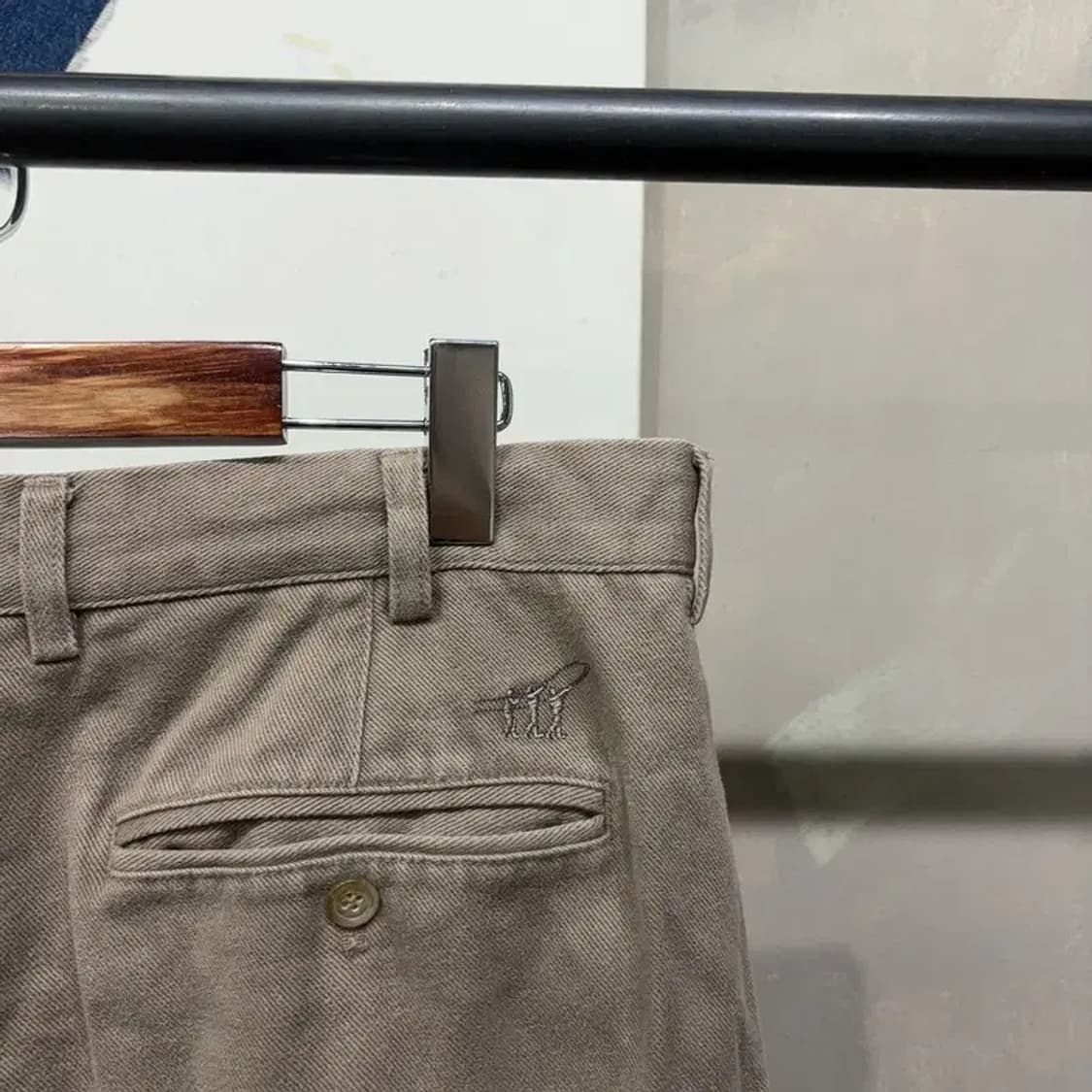 (36인치) 헨리코튼 캐주얼 빅사이즈 핀턱 바지 팬츠 상품이미지4