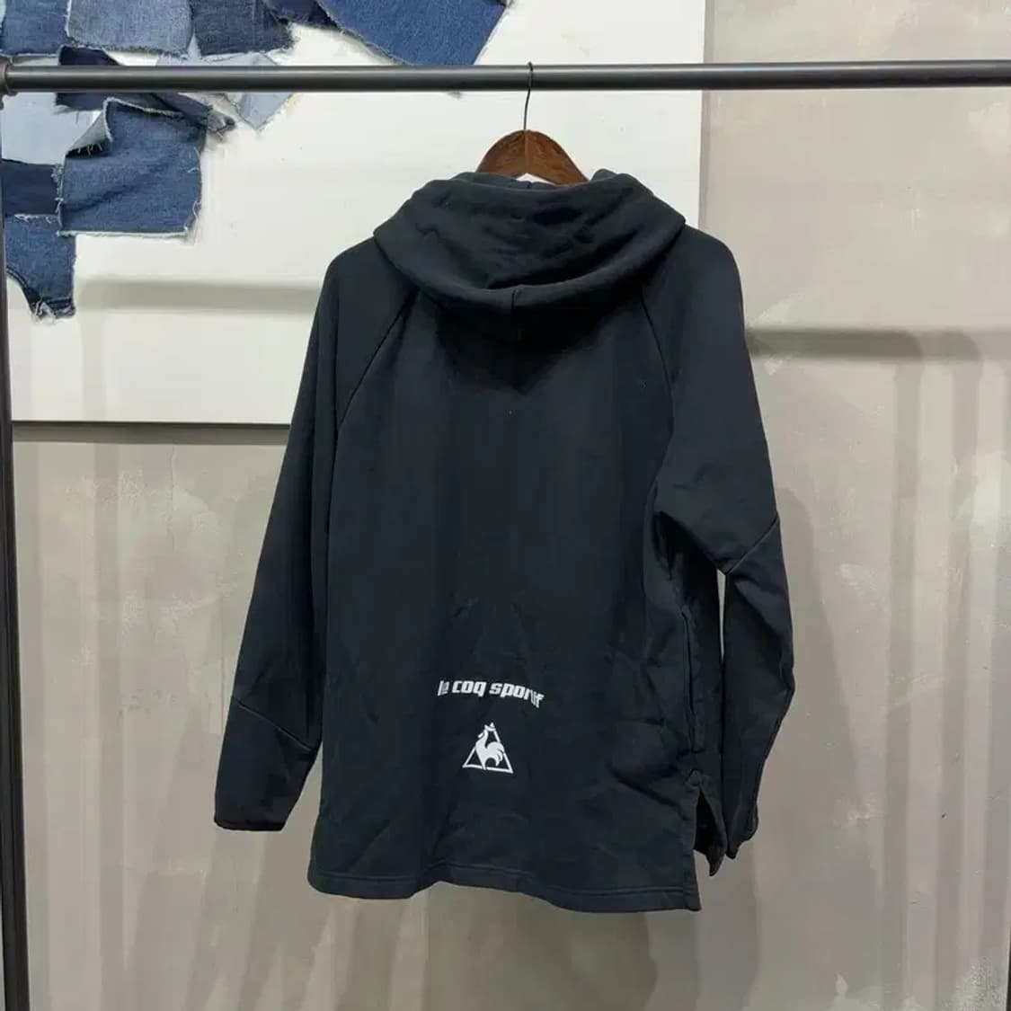 (105) 르꼬끄 캐주얼 기모 빅프린팅 후드티 상품이미지4