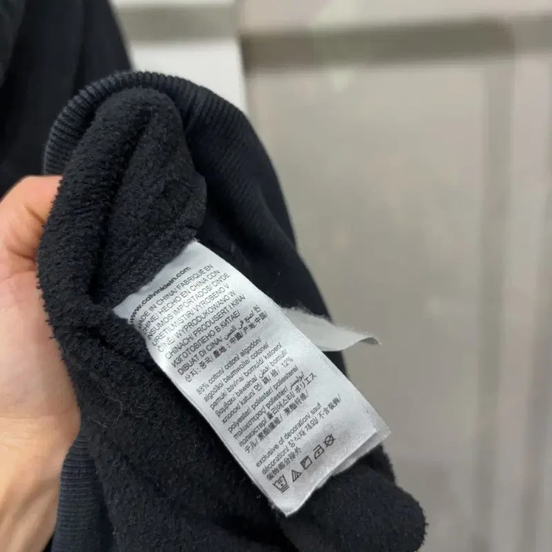 (105) 캘빈클라인 CK 캐주얼 기모 후드집업 자켓 상품이미지5