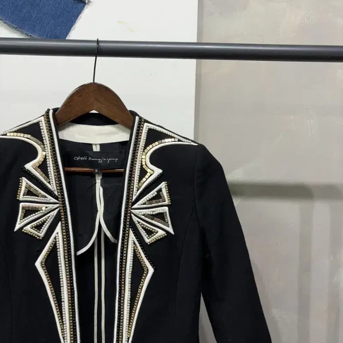 (44) 오브제 여성 한섬 캐주얼 코트 상품이미지3