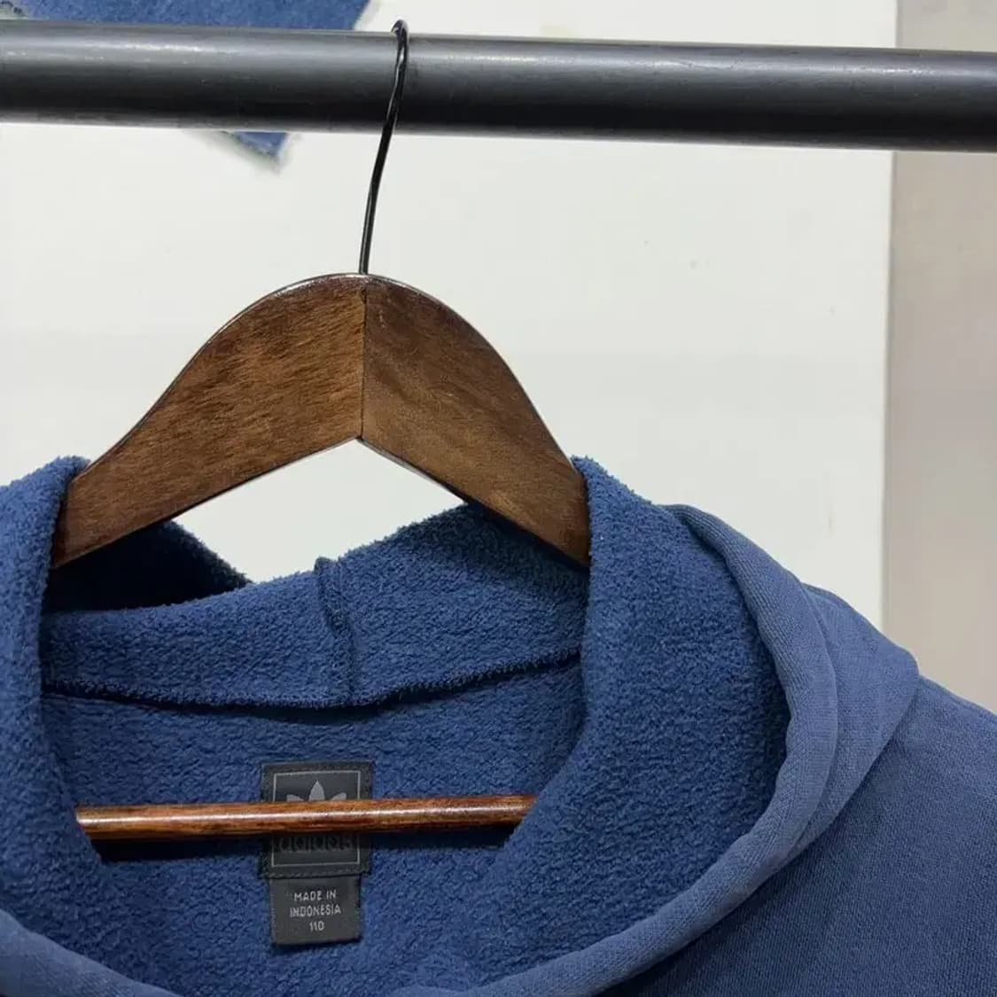 (105) 아디다스 올드스쿨 불꽃로고 프린팅 기모 후드티 상품이미지2