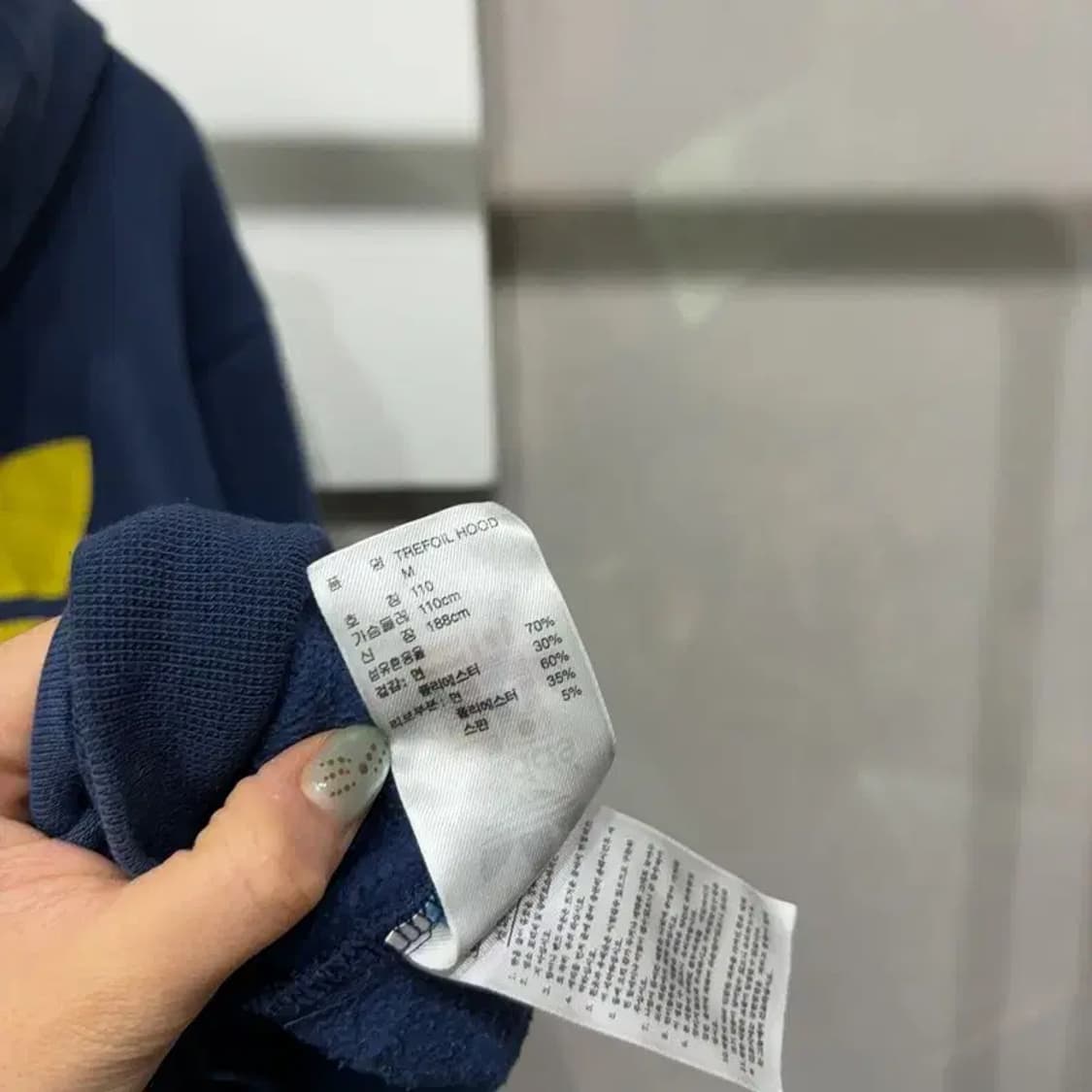 (105) 아디다스 올드스쿨 불꽃로고 프린팅 기모 후드티 상품이미지5