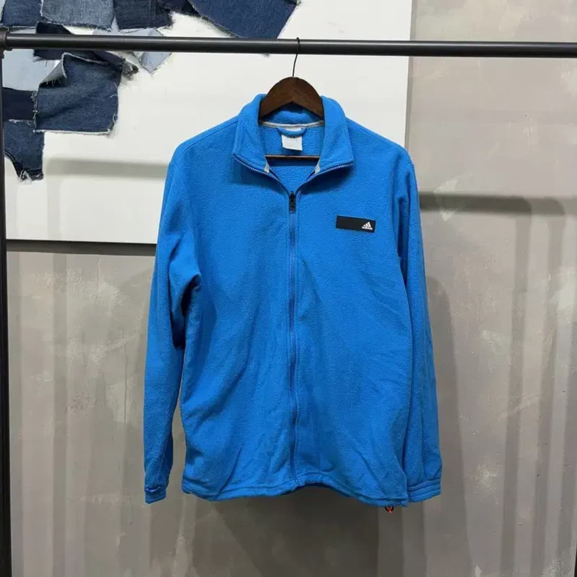 (105) 아디다스 아웃도어 플리츠 후리스 자켓 상품이미지1