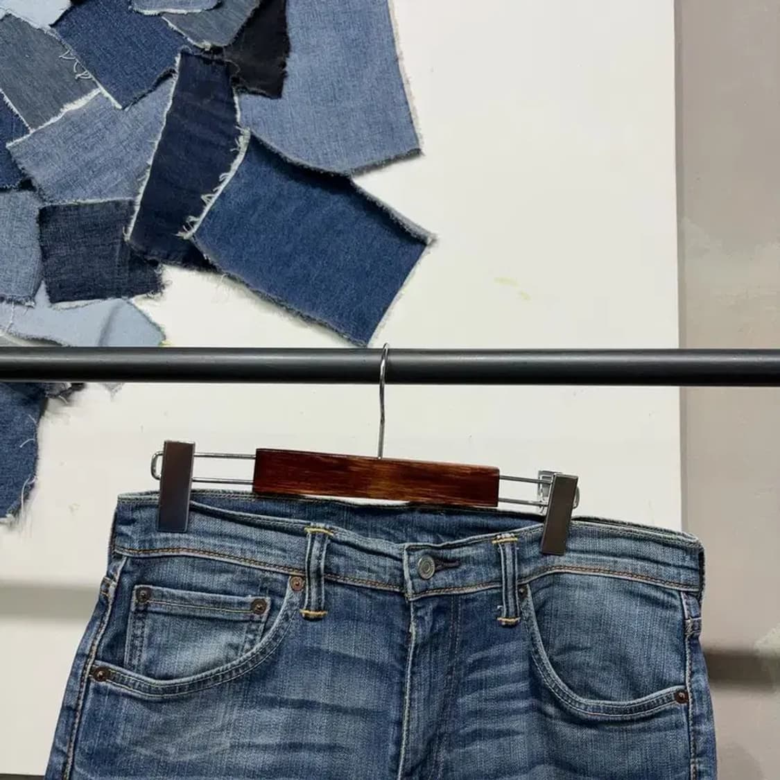 (32인치) 리바이스 511 빈티지 워싱 스판 청바지 데님팬츠 상품이미지2