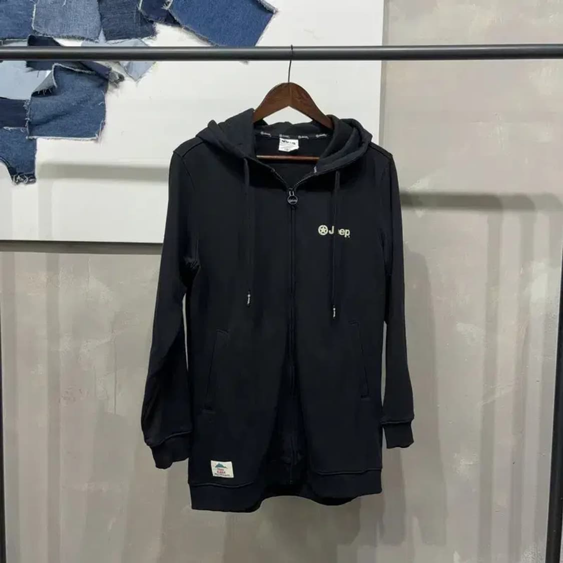 (95) 지프 여성 캐주얼 롱 후드집업 자켓 상품이미지1