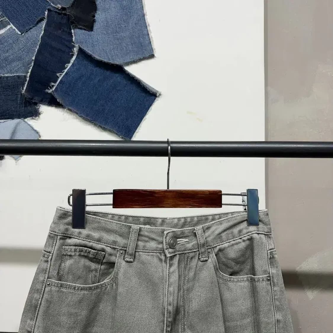 (25인치) 에잇세컨즈 여성 스트릿 코튼 카키 팬츠 바지 상품이미지2