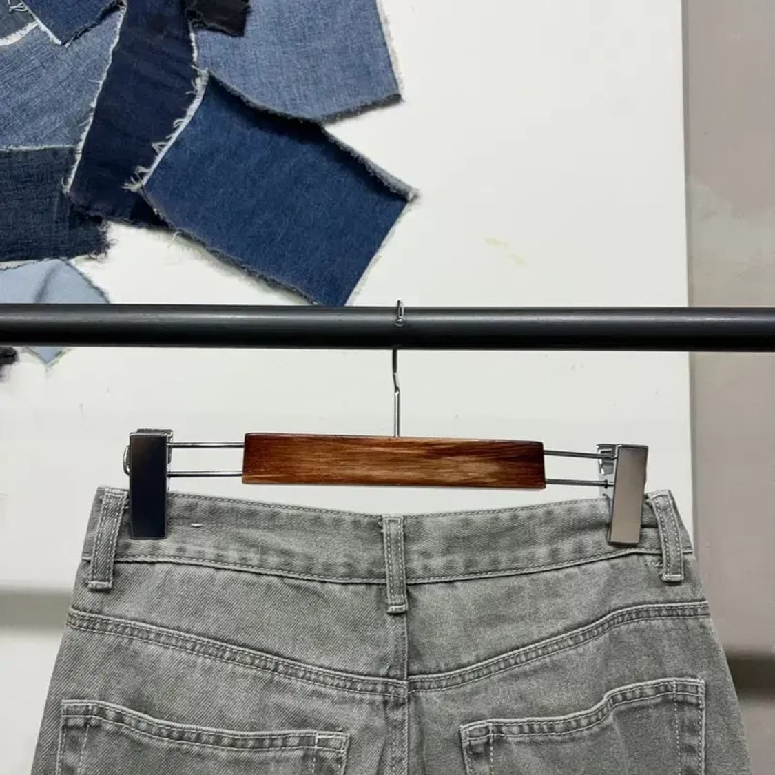 (25인치) 에잇세컨즈 여성 스트릿 코튼 카키 팬츠 바지 상품이미지4