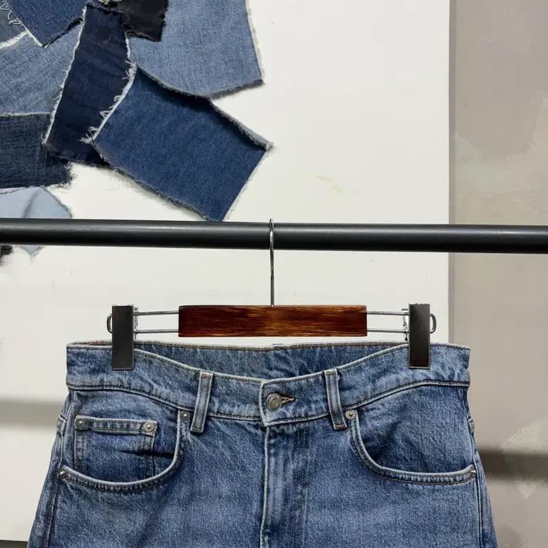 (29인치) 아르켓 미니멀리즘 스판 청바지 데님팬츠 상품이미지2