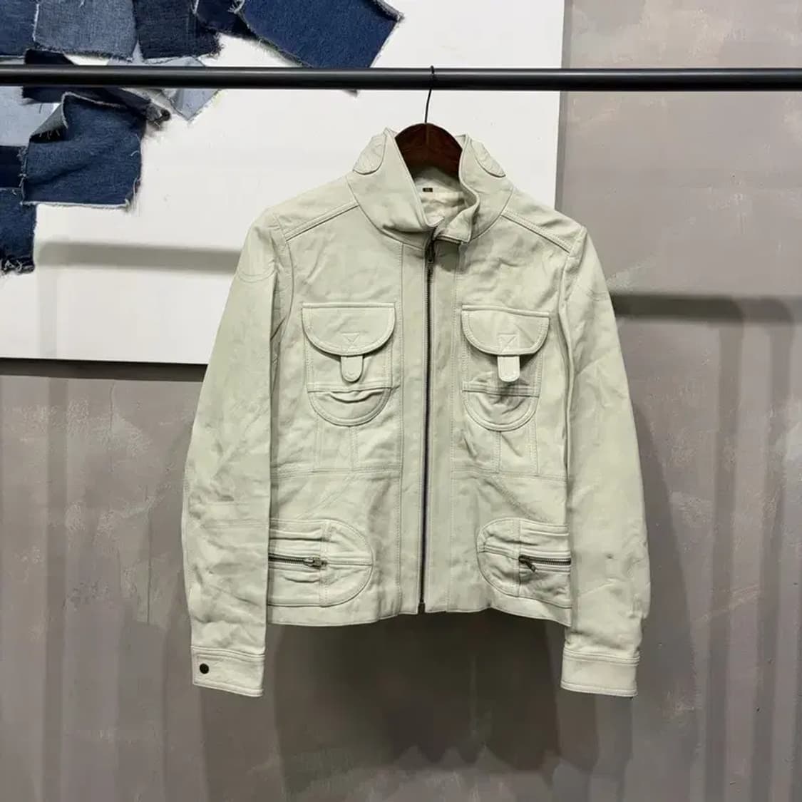 (66) 빈티지 여성 양가죽 자켓 상품이미지1