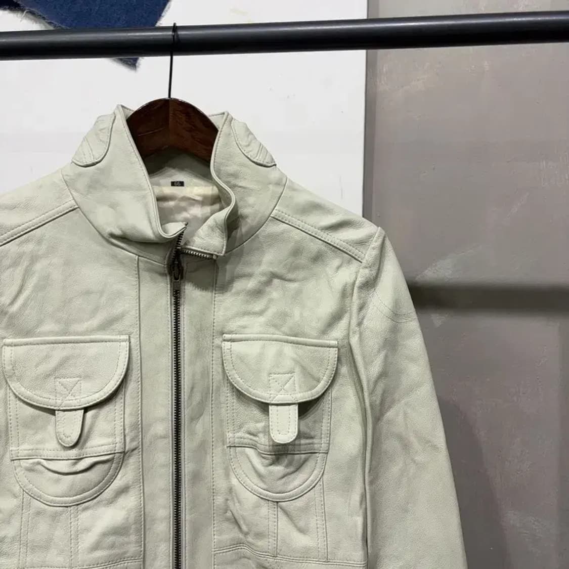 (66) 빈티지 여성 양가죽 자켓 상품이미지3