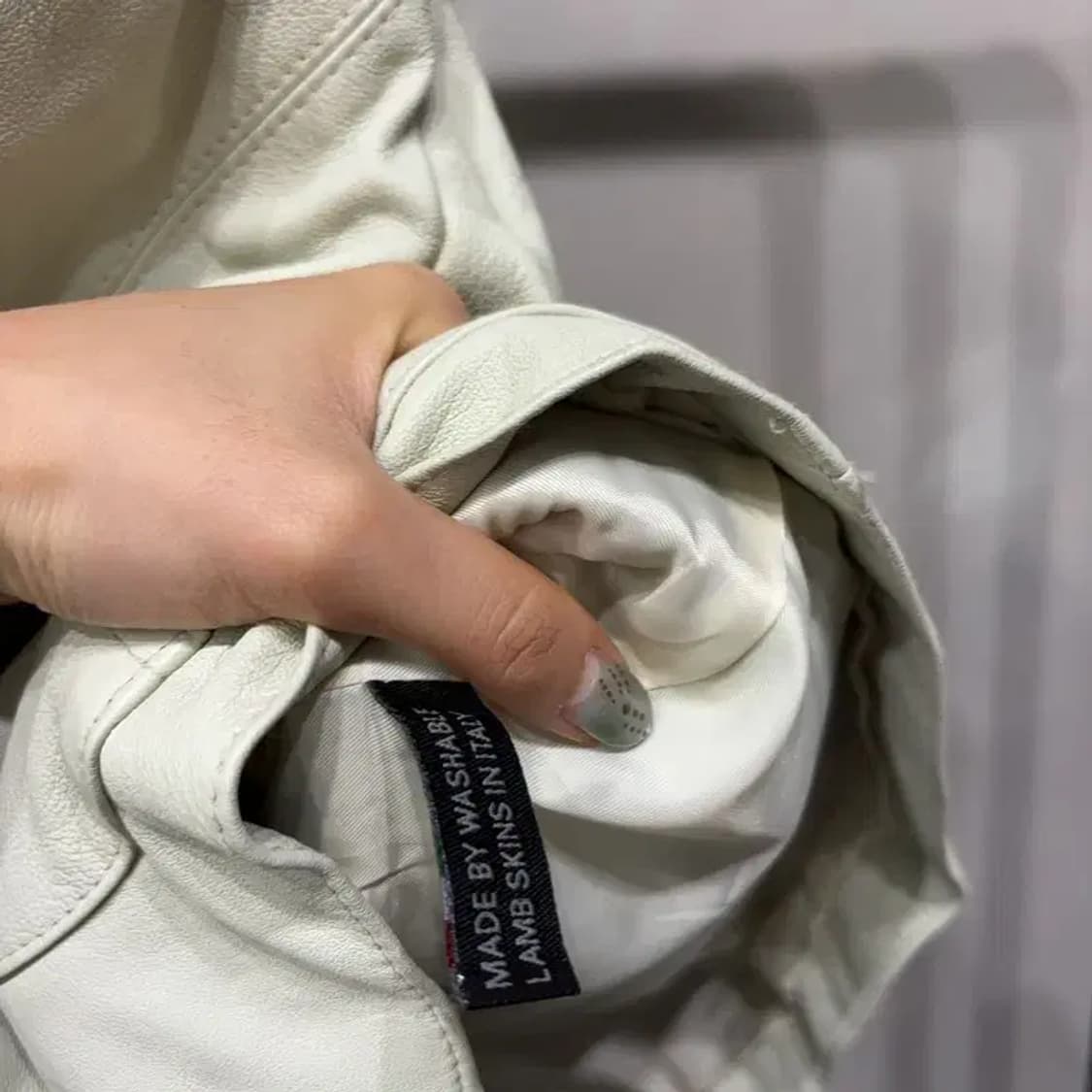 (66) 빈티지 여성 양가죽 자켓 상품이미지5