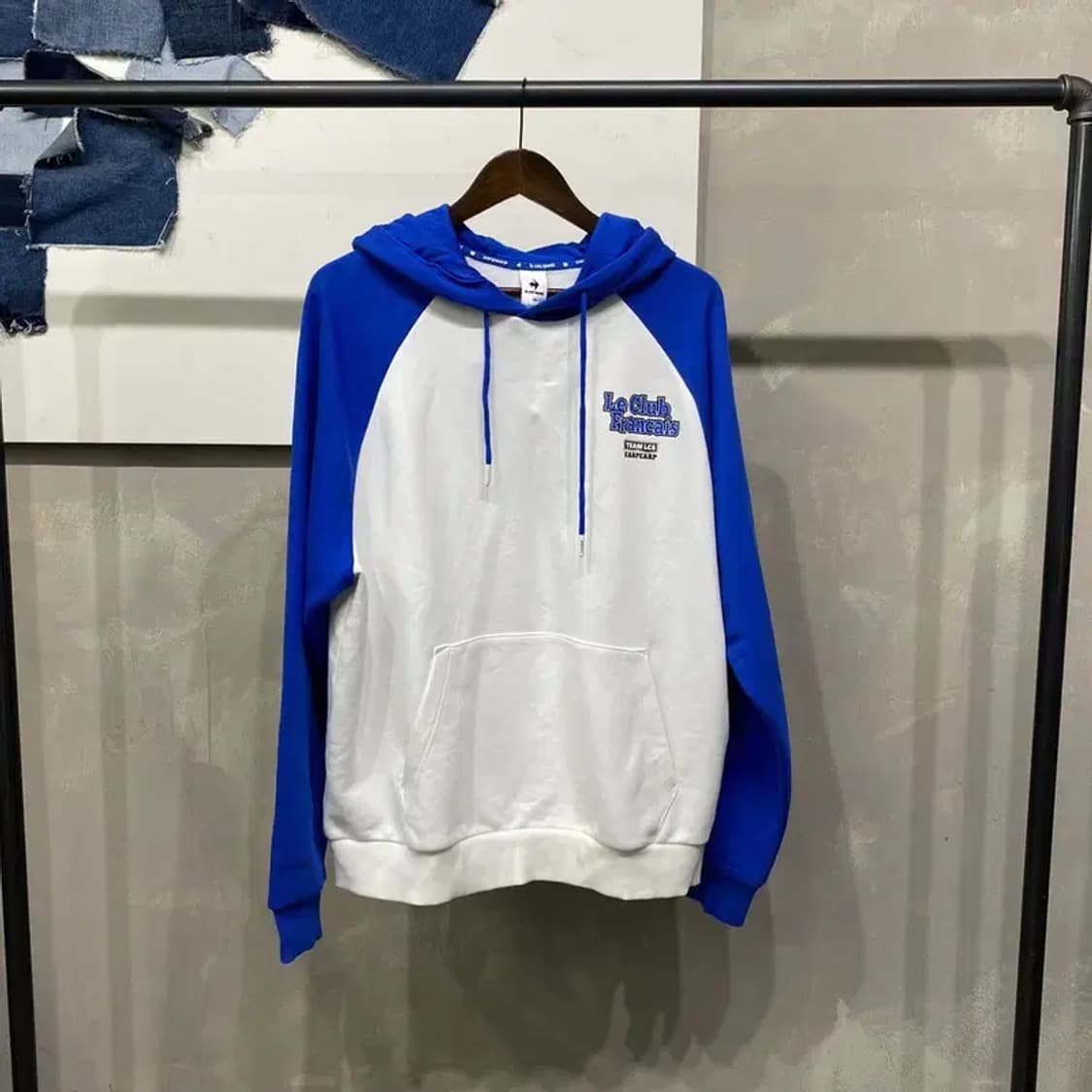 (100) 르꼬끄 스트릿 나그랑 프린팅 후드티 상품이미지1