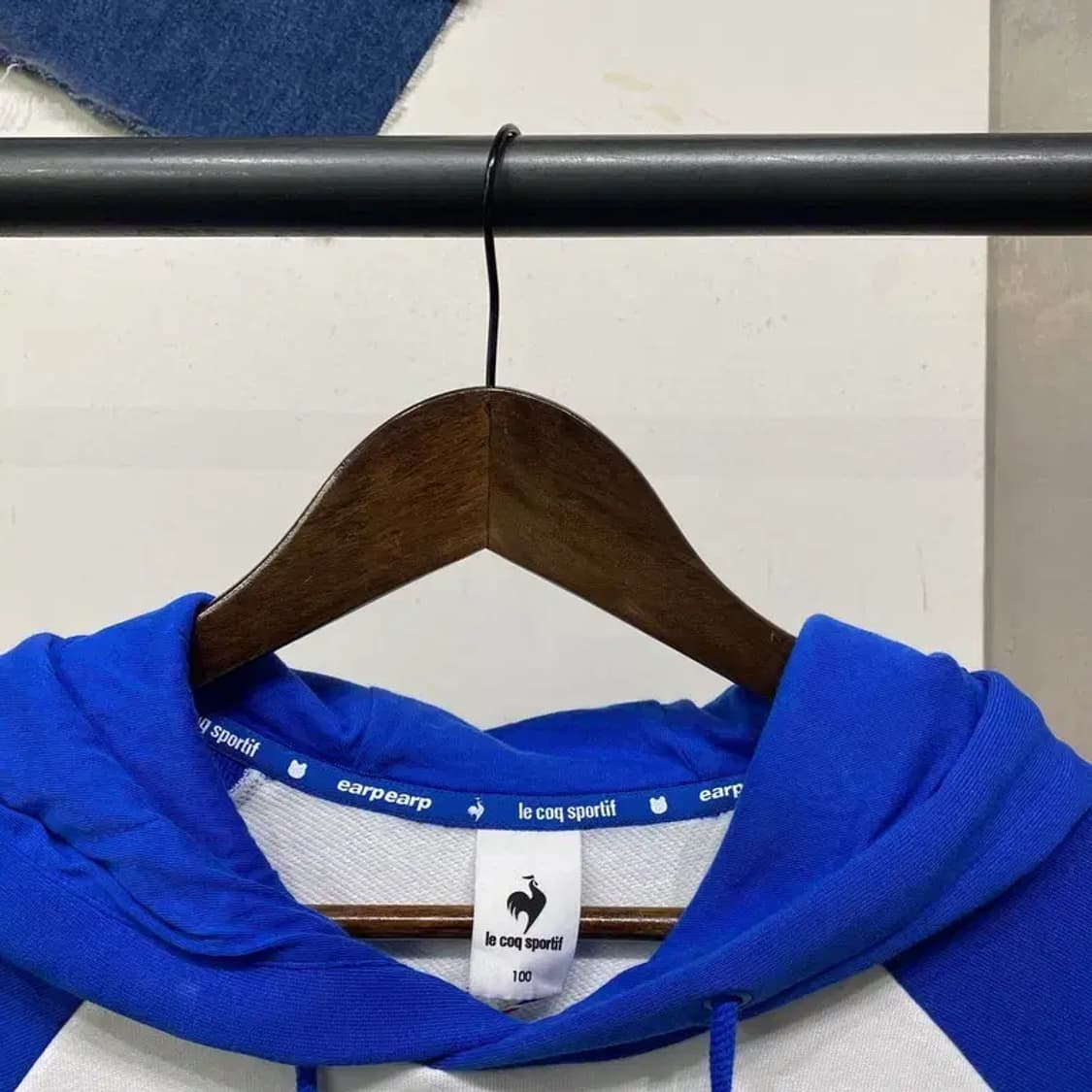 (100) 르꼬끄 스트릿 나그랑 프린팅 후드티 상품이미지2