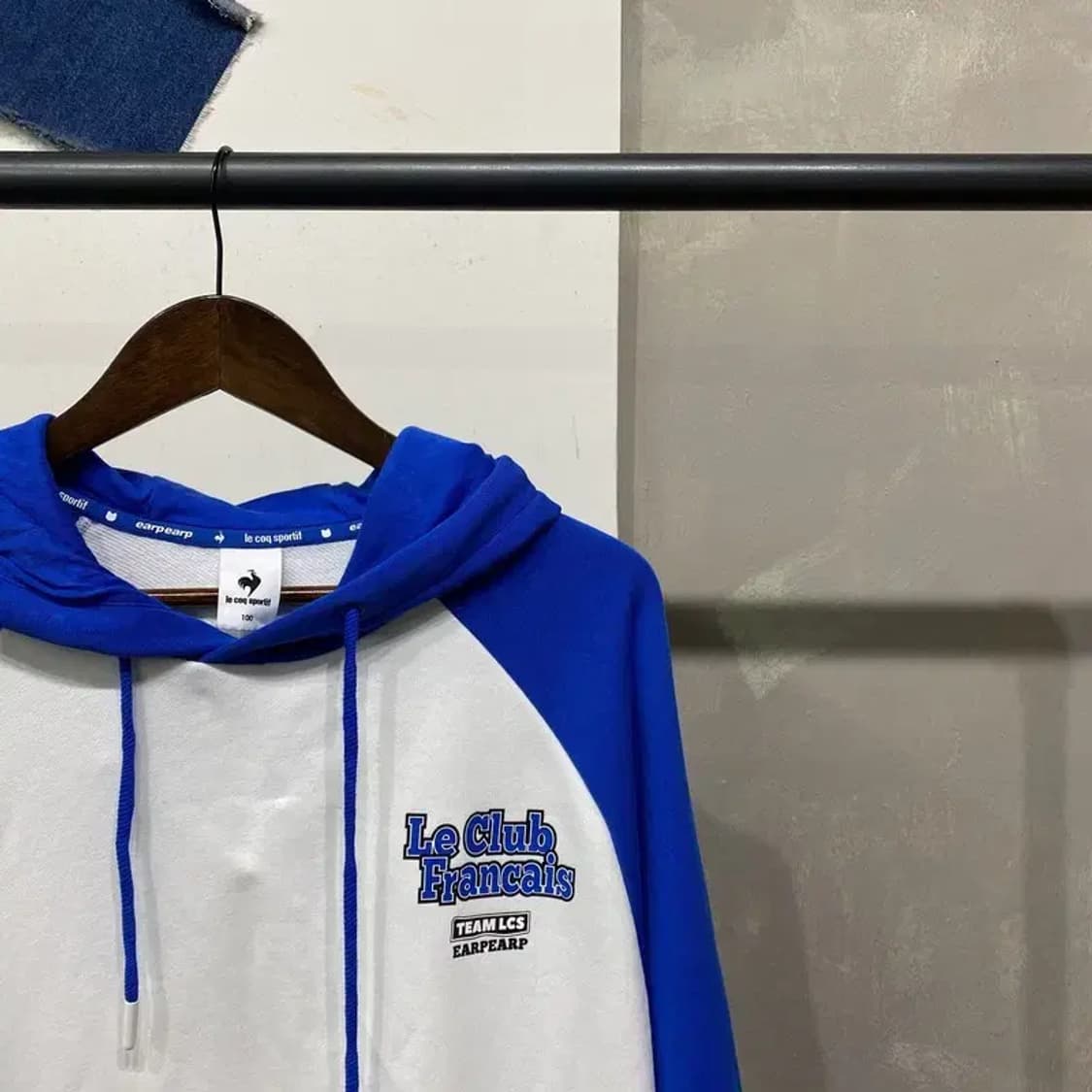 (100) 르꼬끄 스트릿 나그랑 프린팅 후드티 상품이미지3