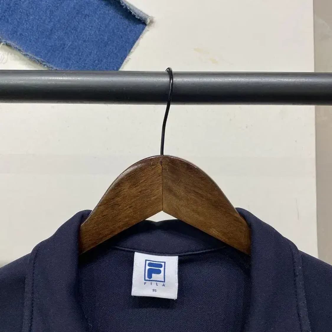 (95) 필라 여성 스트릿 캐주얼 자수 저지 집업 자켓 상품이미지2