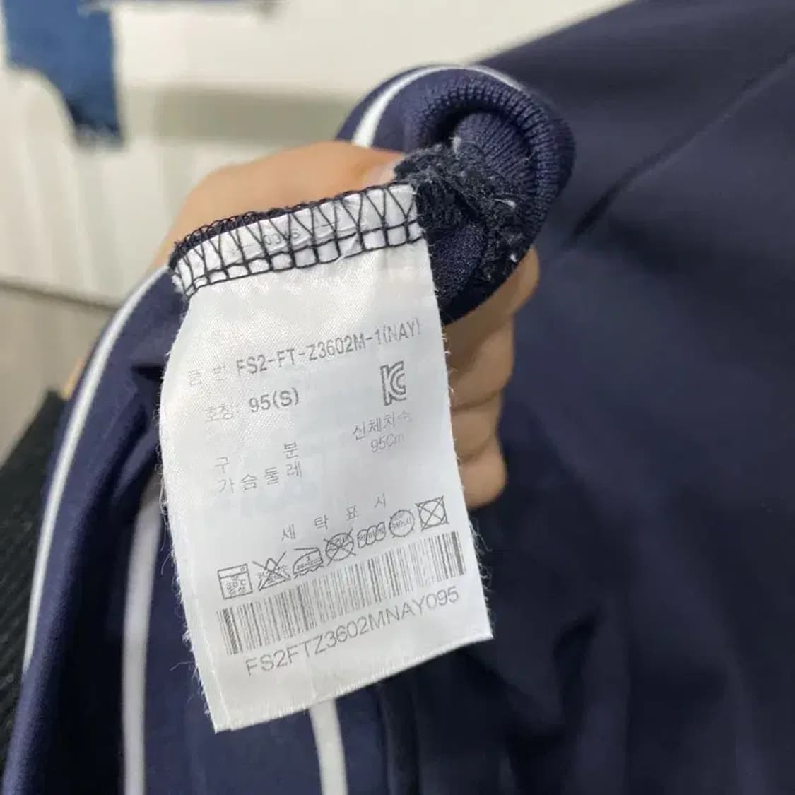 (95) 필라 여성 스트릿 캐주얼 자수 저지 집업 자켓 상품이미지5