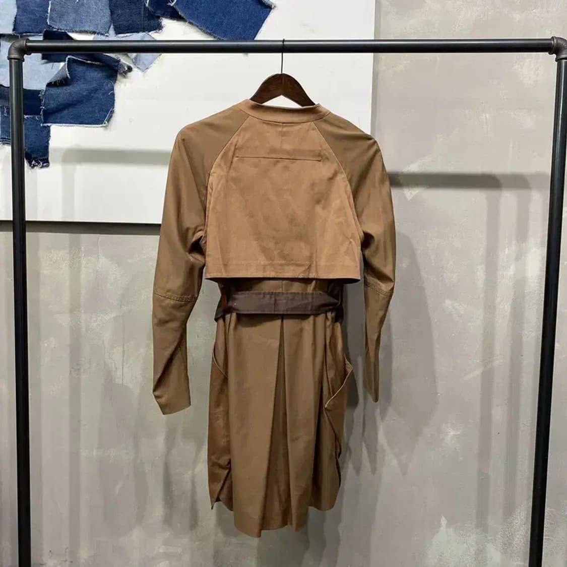 (80) 시스템 한섬 여성 캐주얼 더블버튼 코트원피스 상품이미지4