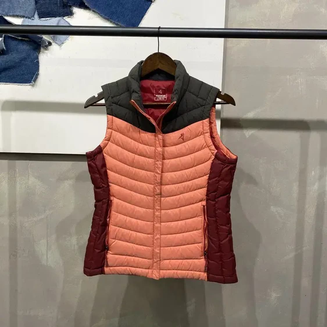 (95) 웨스트우드 여성 아웃도어 구스다운 거위털 경량 패딩조끼 상품이미지1
