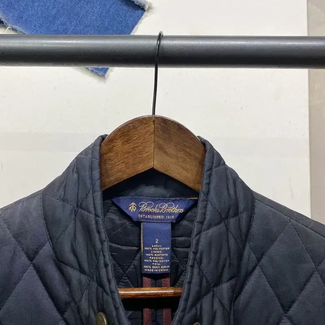 (95) 브룩스브라더스 여성 클래식 포켓 퀼팅 경량패딩 자켓 상품이미지2