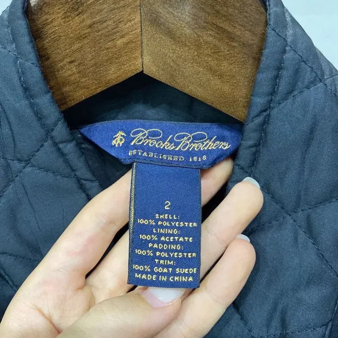 (95) 브룩스브라더스 여성 클래식 포켓 퀼팅 경량패딩 자켓 상품이미지5