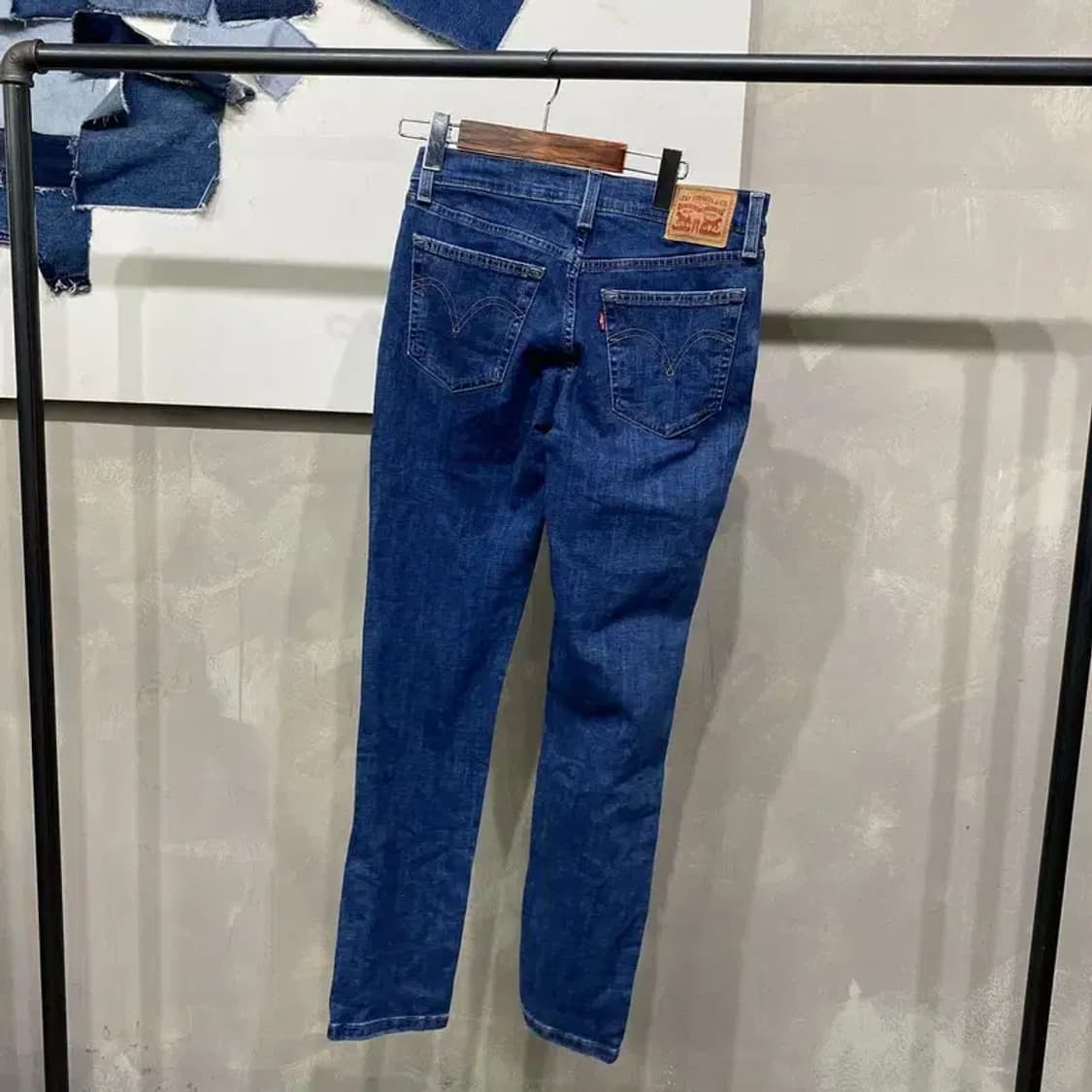 (27인치) 리바이스 여성 보이프랜드핏 스판 청바지 데님팬츠 상품이미지3