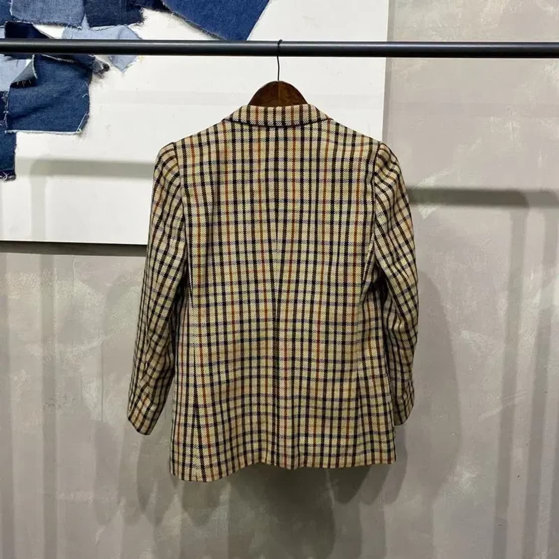 (90) 닥스 여성 캐주얼 클래식 체크 블레이저 자켓 상품이미지4