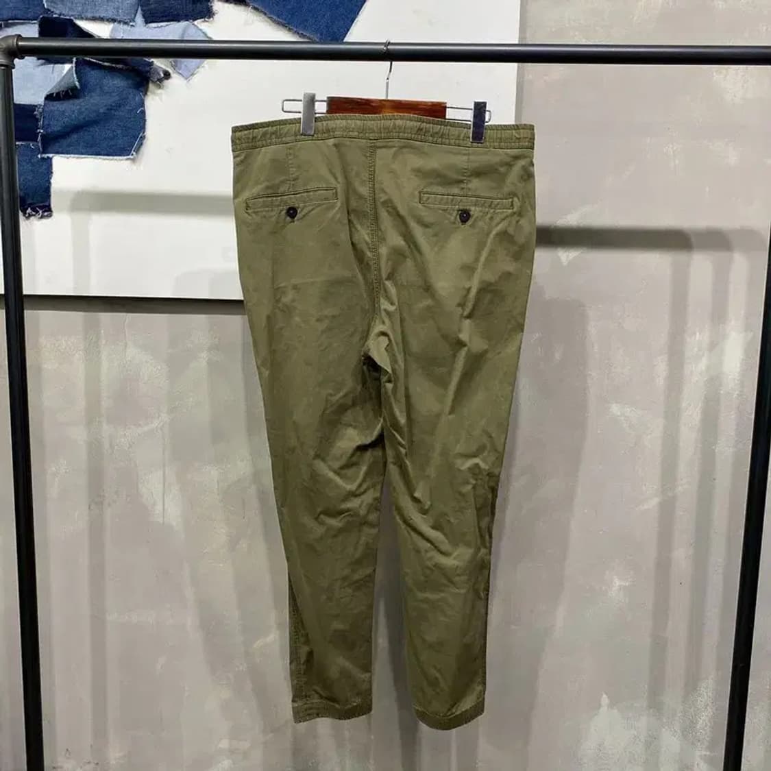 (29~31인치) 자라 ZARA 캐주얼 밴딩 코튼 조거팬츠 면바지 상품이미지3