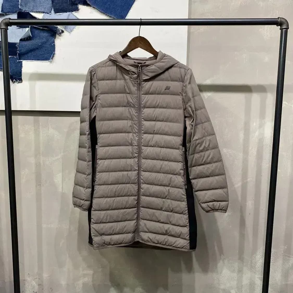 (95) 빈폴 스포츠 여성 캐주얼 구스다운 거위털 경량 롱패딩 상품이미지1