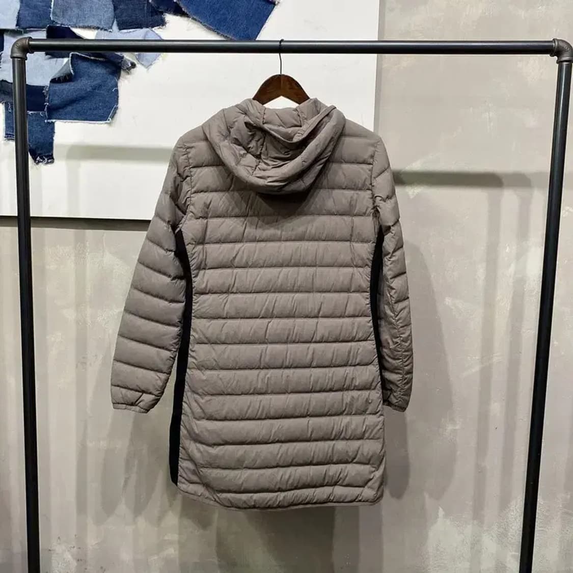 (95) 빈폴 스포츠 여성 캐주얼 구스다운 거위털 경량 롱패딩 상품이미지4