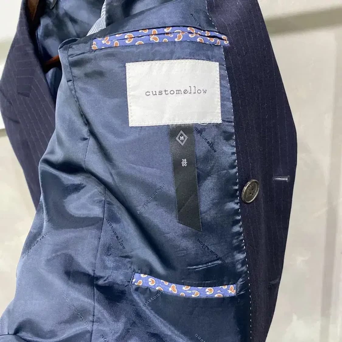 (100) 커스텀멜로우 캐주얼 더블버튼 블레이저 정장자켓 상품이미지5