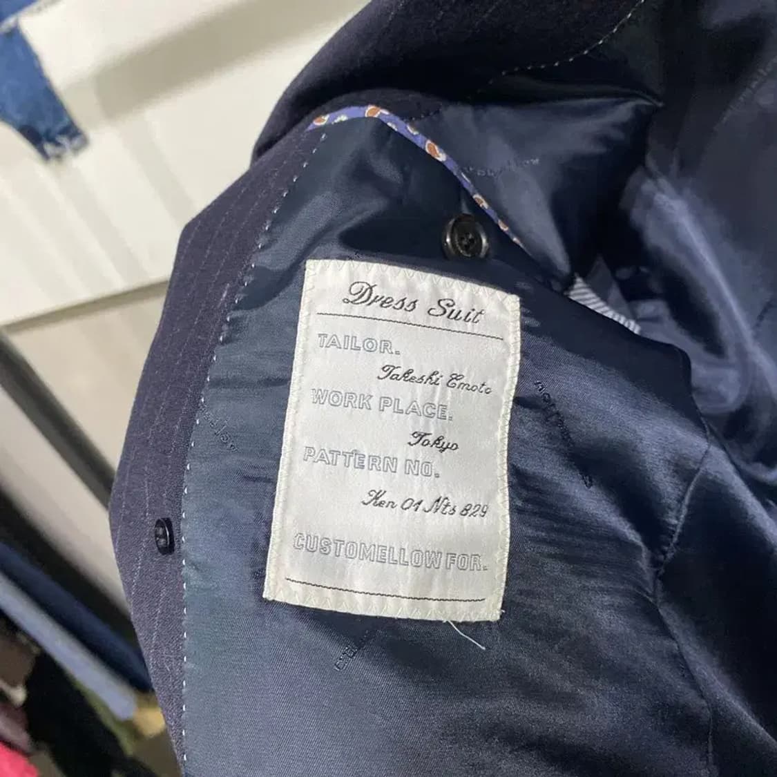 (100) 커스텀멜로우 캐주얼 더블버튼 블레이저 정장자켓 상품이미지6