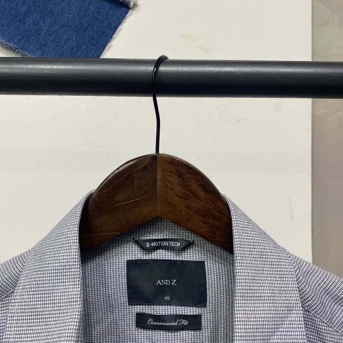 (105) 앤드지 캐주얼 클래식 잔체크 셔츠 남방 상품이미지2