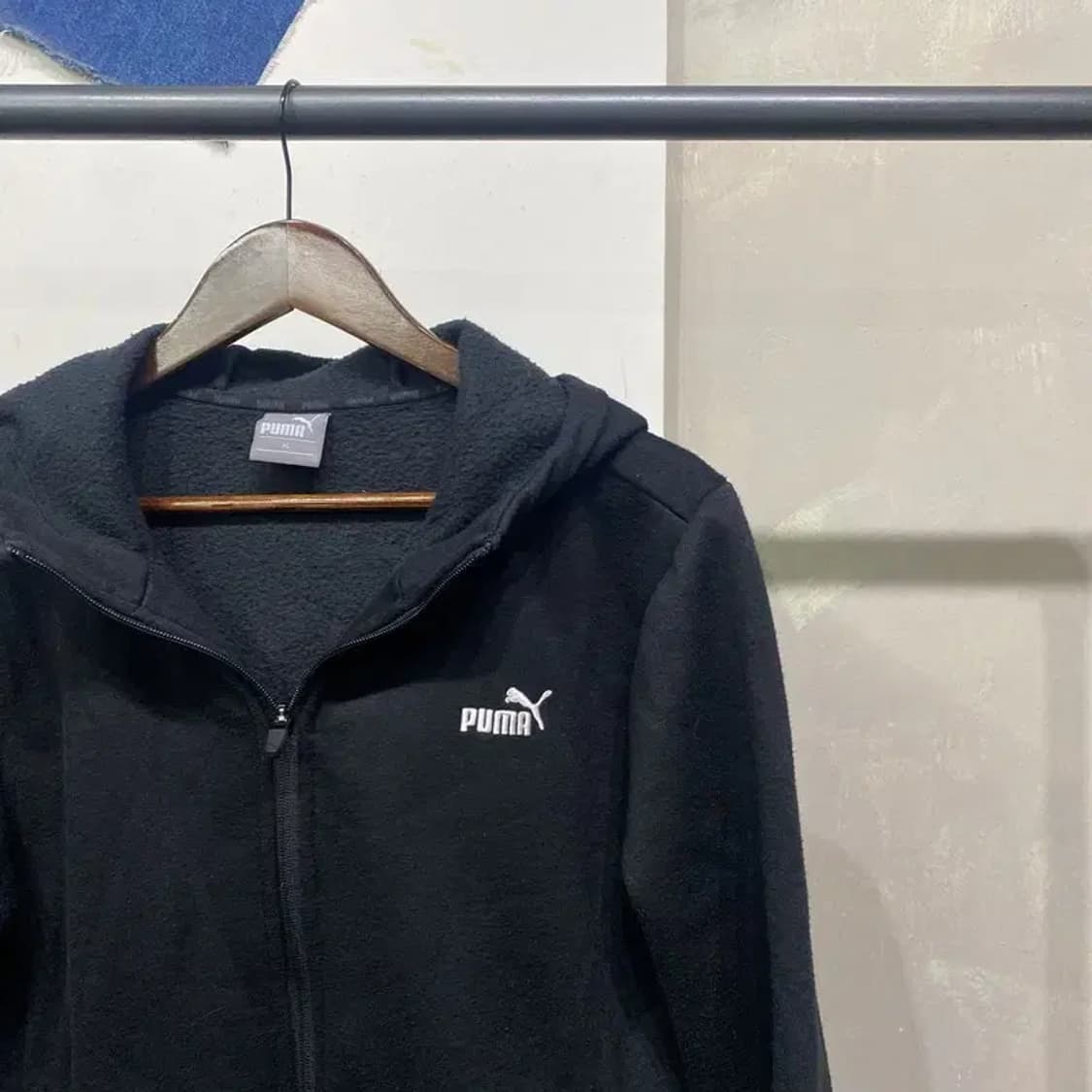 (100) 퓨마 스트릿 자수 기모 후드집업 자켓 상품이미지3