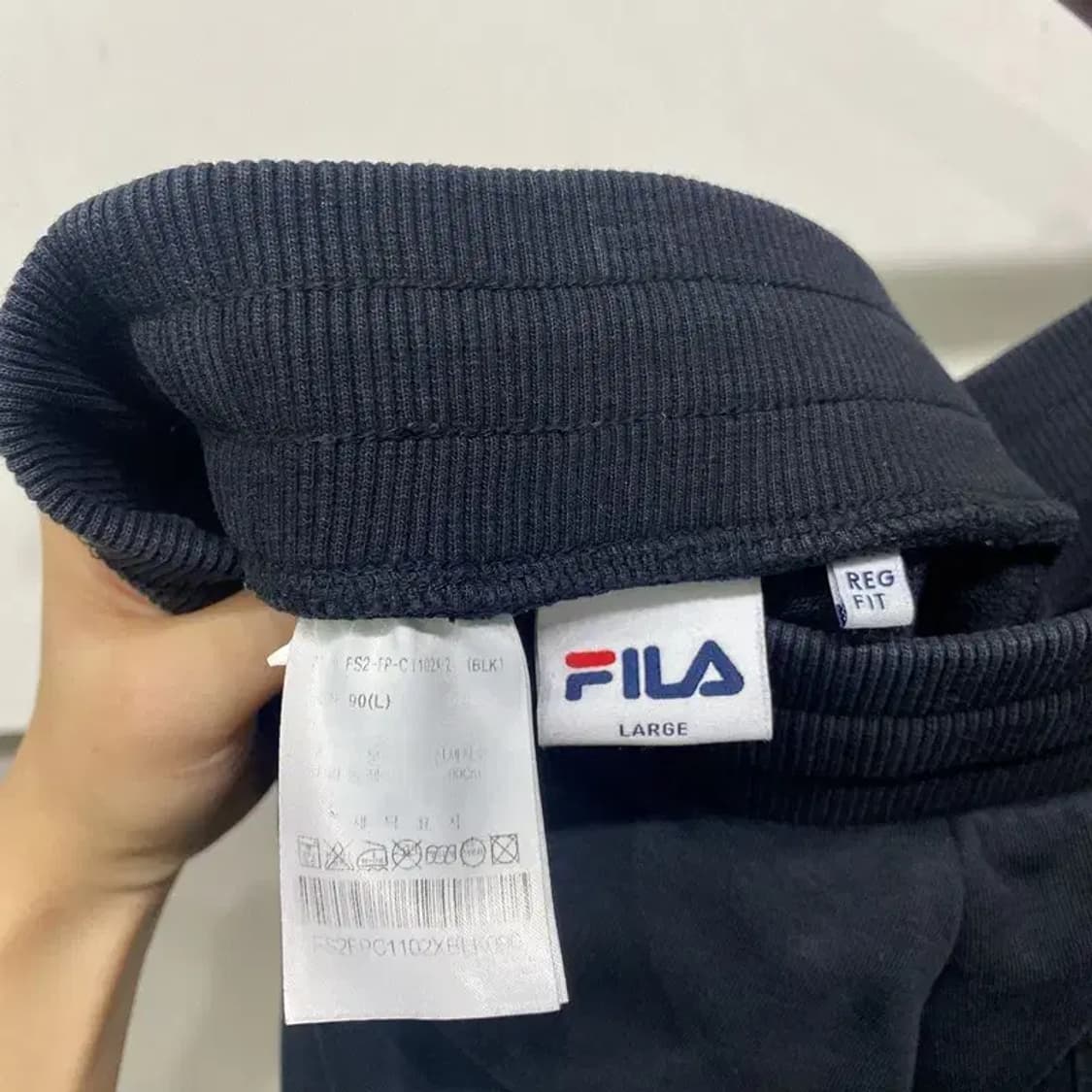 (30~32인치) 필라 캐주얼 밴딩 조거팬츠 운동바지 상품이미지5