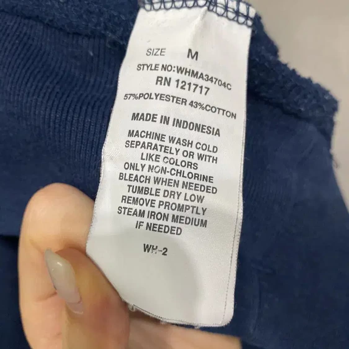 (100) 후아유 스트릿 빅로고 자수 기모 후드티 상품이미지5