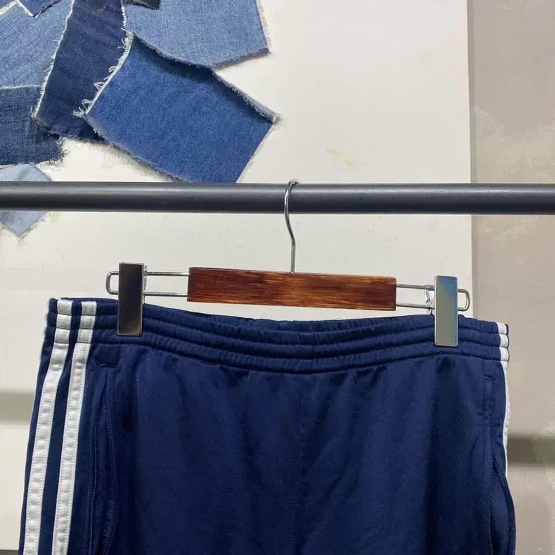 (28~30인치) 아디다스 파이어버드 네이비 팬츠 운동바지 상품이미지2