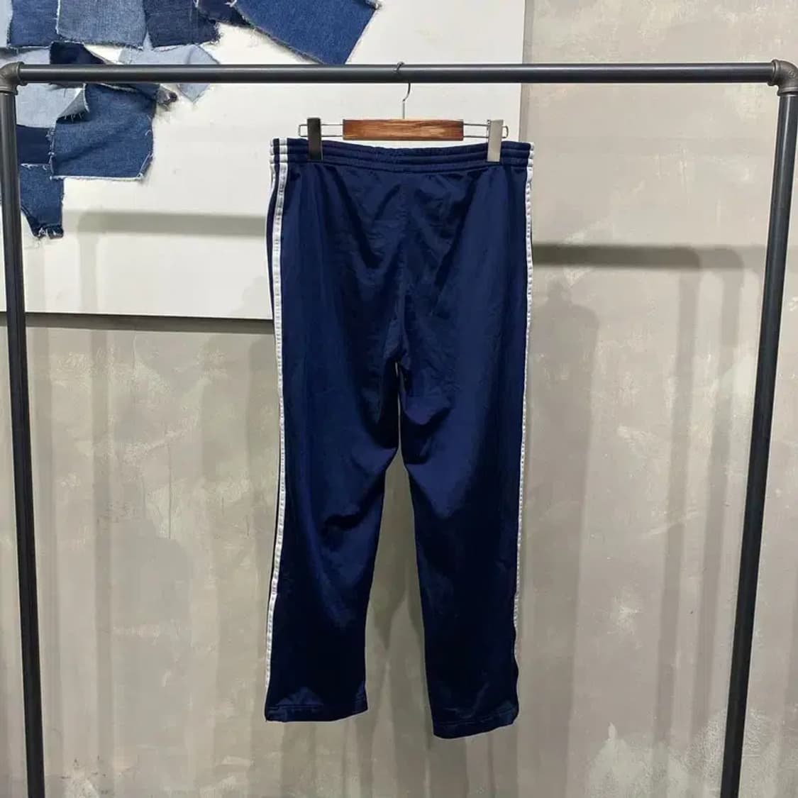 (28~30인치) 아디다스 파이어버드 네이비 팬츠 운동바지 상품이미지3