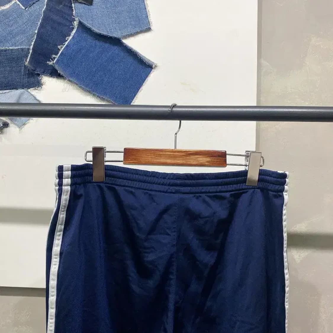 (28~30인치) 아디다스 파이어버드 네이비 팬츠 운동바지 상품이미지4